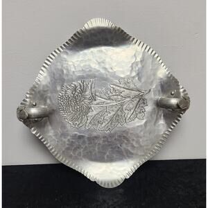 Trade Continental Mark Hand Wrought Silverlook tray